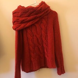 Red HM sweater
